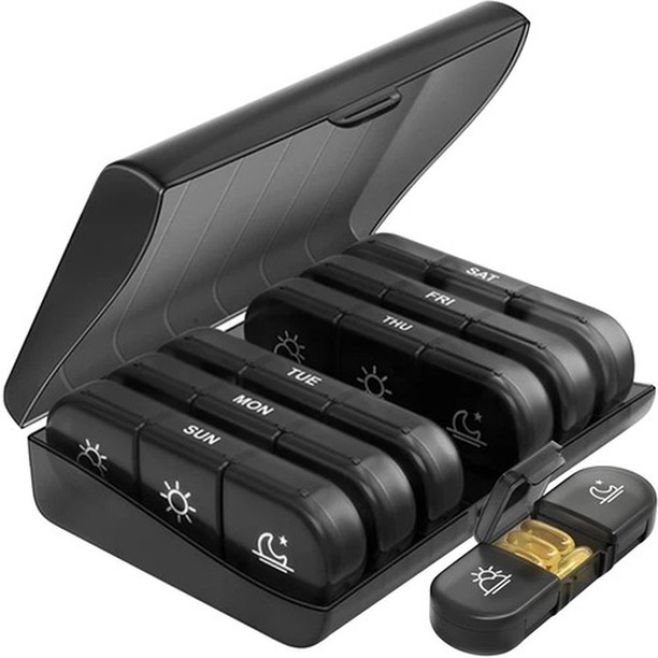 Organizér léků - 7 dní Ruhhy 24287 www.rychlydarky.cz #rychlydarkycz #darky #gadgets #onlinenakupy #domacnost #dumazahrada...